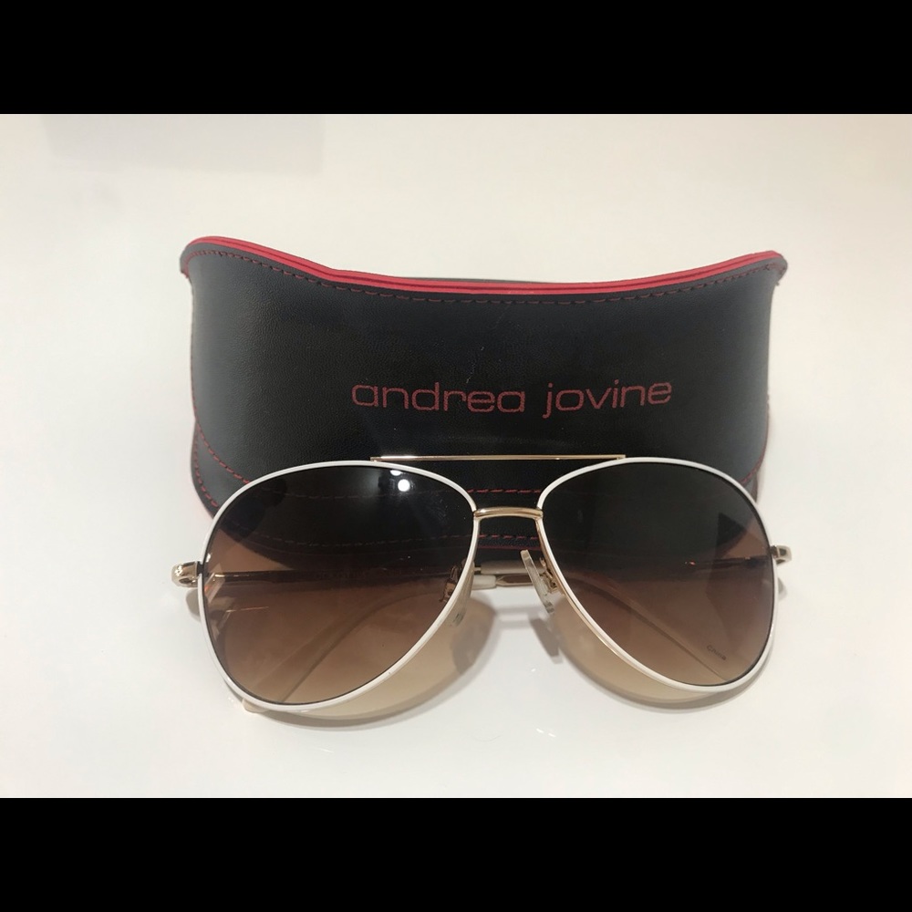 Andrea Jovine pilot sunglasses